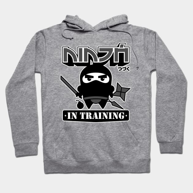 Ninja In Training Hoodie by teevisionshop